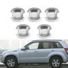 Adecuado para Vitara 2008 Modificación Exterior Accesorios para Coche Tazón de Puerta Recorte Exterior Electroplateado de Alta Calidad