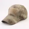Boné de Baseball Tático Boné de Baseball Camuflado Velcro Forças Especiais Fã Militar Boné Tático Boné com Aba Protetor Solar Chapéu Camuflado