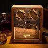 Caja giratoria vertical para relojes de pulsera, Dispositivo giratorio para relojes, Dispositivo vibratorio para relojes, Soporte para colocar relojes, Caja para relojes, Dispositivo enrollador de relojes, Enrollador de relojes silencioso