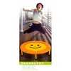 Fitness Diário Nova Cama Elástica Amarela com Rosto Sorridente Rosto Sorridente Ensolarado Clássico