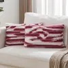 Funda de Almohada para Cabecera de Dormitorio Rayada Tie-Dye, Cojín Decorativo Suave, Cojín Decorativo para Sofá de Sala de Estar, Soporte Lumbar para Silla de Comedor