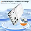 Funda para teléfono Apple 18 Pro, transparente, resistente a caídas y anti-amarilleo; Funda protectora para iPhone 17 Pro Max, diseñada para mercados internacionales