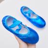 Zapatos de Baile para Niños Suela Blanda Zapatos de Baile con Cordones Libres Práctica para Adultos Coloridos PU Brillantes Zapatos de Garra de Gato para Bailar Venta al por Mayor Comercio Exterior