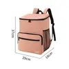 Mochila aislada de doble hombro transfronteriza de gran capacidad para picnic, camping, bolsa refrigerada, venta al por mayor, barbacoa al aire libre portátil, bolsa de hielo para mantener el frío