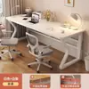 Mesa de computador, mesa dupla de estudo, mesa de desktop, mesa para casa alugada, mesa longa de jogos para dois quartos de casa