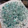 Grava Cristalina Natural Usable Piedra de Cristal Nueva Super Hada Flor Morada Tormenta de Grava Material para Manicura DIY