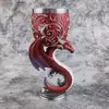 Copas de Vino con Forma de Dragón/Gato/Lobo/Cráneo/Unicornio Retro Medieval Transfronterizas Decoración Personalizada para Copa de Vino Tinto