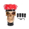 Manopla de Câmbio Caveira com Língua para Fora e Olhos Saltados Transfronteiriça Halloween Cabeça de Câmbio Personalizada Decoração de Interior de Carro