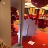 Nuevos Accesorios de Boda Soporte de Fondo de Arte de Hierro Poste Telescópico Poste Recto Marco de Cortina de Tela Elevable Soporte para Tablero KT de Boda Poste para Soporte de Globos