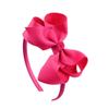 Diadema para el cabello de niños de 4 pulgadas estilo europeo y americano, accesorios para el cabello, lazo retorcido, diadema hecha a mano, nuevo, caliente 675