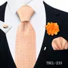 Corbata para Hombre, Pañuelo Cuadrado, Gemelos, Broche Set de 4 Piezas para Banquete de Negocios Decoración de Traje Camisa Corbata de Moda Fábrica Shengzhou