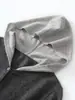 Cárdigan de Cachemir con Capucha de Punto Simple, Versátil y Holgado para Mujer, Estilo Artístico en Capas, Falso Dos Piezas, Cuello Redondo