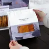 Bolsas para Empacar Pan Tostado Famosas en Internet 450g Pan de Molde Mochi Bolsas Autoadhesivas Bolsas de Papel para Hornear para Llevar Venta al por Mayor Comercial