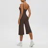 Nova Camisola Lisa Amiga da Pele Costas Bonitas Sutiã Esportivo Calça Cropped Solta de Cintura Alta Shorts Roupa de Yoga Conjunto Fitness