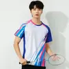 Compra em Grupo Nova Secagem Rápida Rede de Ar Vôlei Tamanho Grande Roupas de Badminton Camiseta de Manga Curta Masculina e Feminina Falso Conjunto Duas Peças Shorts Esportivos Calças