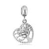 Panjia 316L Acero inoxidable Di Sini Nuevo colgante Nueva pulsera de moda Pulsera Cadena de cuentas colgantes Accesorios de bricolaje