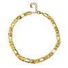 Colar Cubano Exagerado Feminino Estilo Europeu e Americano Moda Corrente para Clavícula Simples Pulseira Hip Hop 2025 Novo chocker