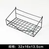 Tela de Ferro Preta Tela de Arame Tela de Malha Sub-Tela de Ferro Rack de Malha Rack de Armazenamento de Malha Parede Pendurado Rack de Exibição de Parede de Fotos Prateleira
