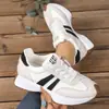 Zapatillas Retro de Bloques de Color para Mujer Primavera 2026, Zapatos Casuales Transpirables de Suela Suave, Zapatos de Moda Ligeros con Cordones, Zapatos Multicolores para Mujer