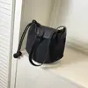 Bolso Cubo de Gamuza Esmerilada Estilo Nuevo Primavera 2026, Bolso de Hombro de Aspecto Elegante y Sencillo, Bolso Cruzado de Moda para Debajo del Brazo