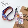 Crayón de Grafiti Pequeño Tarjeta de Pecho Nueva Tarjeta de Cuerda Larga Juego de Tarjetas Tarjeta de Protección Estudiantil Control de Acceso Juego de Tarjetas de Autobús Colgante de Bolso de Cuello