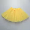 Falda Tutú para Niñas Princesa Lentejuelas Tres Capas Seis Paneles Tul Falda Tutú Falda de Gasa Tutú para Niños