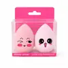 Set de Esponjas de Maquillaje en Caja de Dibujos Animados en Stock, Suave y No Absorbe Polvo, Doble Uso para Aplicación Seca y Húmeda, Se Expande al Mojarse, Esponjas de Maquillaje al por Mayor