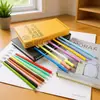 Nuevo Producto Portaplumas Creativo Portaplumas Vacío Venta al por Mayor Color Plástico Estuche para Bolígrafos Pegamento Suave Portaplumas de Gel Accesorios Fabricante Venta al por Mayor