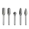 Atacado Cabeça de Moagem de Aço de Tungstênio Lima Rotativa de Carboneto Faca de Escultura para Marcenaria Moagem de Metal Cabeça de Moagem Elétrica Lima Rotativa
