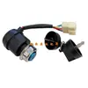 Interruptor de Llave de Encendido para Generador Diésel Refrigerado por Aire 192 Llave de Arranque 186F Motocultor Mini Fresadora 188