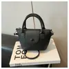 Bolso de Mano de Color Sólido con Textura de Lichi Estilo Coreano para Mujer 2026 Verano Nuevo Bolso Cruzado Simple Versátil Casual de Moda