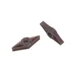 Hoja CNC WNMG080408 para Torno Cilíndrico Exterior Forma de Durazno Acero Inoxidable Hierro Fundido Torno Carburo Hoja Circular