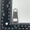 En stock al por mayor cremallera metálica #3#5 tirador de círculo cara sonriente tarjeta tiradora bolsa bolsa de cosméticos accesorios decorativos para ropa