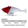 Nuevo Modelo Señuelo para Pesca de Lanzamiento a Larga Distancia, Señuelo Vib Hundible, 18G/7.3Cm, Señuelo de Plástico Realista en Forma de Pez, Señuelo Duro, Mayoreo