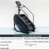 Equipamento de Fitness Escalador de Escadas Máquina de Escalada Indoor com Display LCD Monitor de Frequência Cardíaca Stair Master Climber Máquina de Escalar