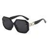 Gafas de Sol Cuadradas de Marco Grande para Mujer, Estilo Ins Trendy de Alta Gama, Hacen que el Rostro Parezca Más Delgado, Protección UV, Elegantes