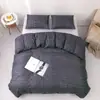 Textiles para el hogar de comercio exterior para Europa y Estados Unidos transfronterizos Juego de funda nórdica de tres piezas con impresión lijada para ropa de cama de Amazon