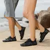 Sapatos Aquáticos de Malha de Cinco Dedos para Uso Externo Transfronteiriço, Sapatos para Rafting em Rios para Homens, Sapatos de Praia Anfíbios de Secagem Rápida, Sapatos Aquáticos para Mulheres