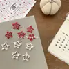 Pacote com 10 Presilhas de Cabelo Infantis Fofas com Bolinhas para Meninas, Presilhas Laterais Versáteis com Estrela de Cinco Pontas para Franja