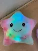 Al por mayor del fabricante Almohada Colorida Luminosa Lindo Juguete de Peluche Luminoso Estrella de Cinco Puntas Muñeca de Trapo Al por Mayor