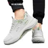 Zapatillas deportivas de retroceso para hombre, nuevo modelo de verano 2026, zapatillas tipo "dad shoes" de suela blanda que aumentan la altura, zapatillas casuales para correr para hombre