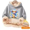 Sudadera con capucha casual de ajuste holgado, tamaño grande, mezcla de algodón y lana de cordero con forro polar, sin bolsillos, para primavera y otoño en el sudeste asiático