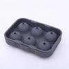 Molde de Bola de Gelo de Silicone com 4 Furos, Bandeja de Gelo de Silicone, Molde de Bandeja de Gelo de Silicone com 4 Bolas de Gelo Redondas Conectadas, Não Tem Medo de Quebrar e Bandeja de Gelo Durável