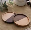 Posavasos Creativo de Madera Maciza Estilo Ins para Taza de Agua, Posavasos para Taza de Té, Posavasos Aislante del Calor, Posavasos de Madera Antideslizante, Posavasos para Mesa de Comedor, Plato para Bocadillos