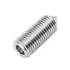 Tornillos de Máquina Puntiagudos de Acero Inoxidable 316 M3-M8 Tornillos Prisioneros Tornillos sin Cabeza de Allen Wholesale en Stock