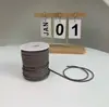 Corda Trançada, Corda de Camurça, Corda de Pele de Veado, Cordão, Corda de Couro de Vaca, Flor para Presente Embalagem Têxtil para Casa, Materiais para Corda de Trança DIY