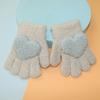 Guantes de invierno para bebés de 2 a 3 años, 1 par de guantes cálidos y bonitos de cinco dedos para bebés, para niños y niñas, de invierno, al por mayor.