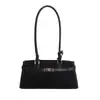 Bolsa de Ombro Retro de Alta Qualidade para Commuter Feminino 2025 Nova Bolsa Simples de Camurça Bolsa Platina
