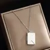 Collar de Libro de Acero Inoxidable Estilo Influencer Europeo y Americano Transfronterizo para Mujer, Accesorio Abrible de Moda Que No Se Desvanece