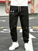Pantalones Jogger Casuales Versátiles de Verano para Hombre 2026, Color Sólido, Elegantes, con Cordón, Pantalones de Trabajo, Tendencia al por Mayor